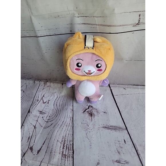 Lankybox Baby Foxy YouTube Plush Cute Kawaii Anime Stuffy Sitting 7inches - Picture 1 of 6